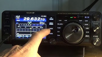 Programming Band Stacking Operation (BSO) into the FT-991A