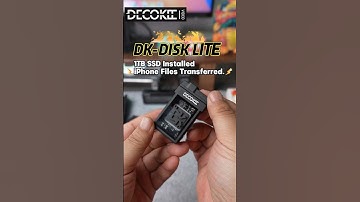 DK-DISK LITE — 2 TB Pocket SSD for iPhone 4 K
