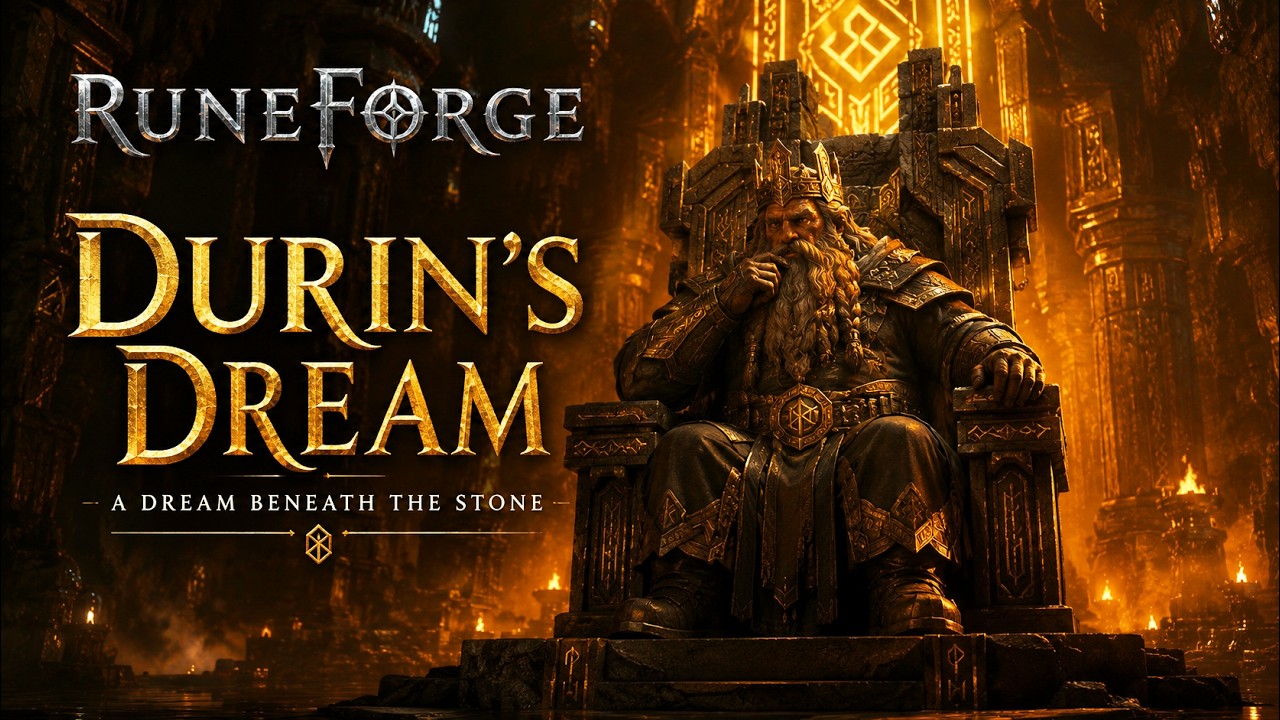 Durrin Durin’s Dream — RuneForge | Epic Dwarven Hymn of Khazad-dûm | Lord of ...