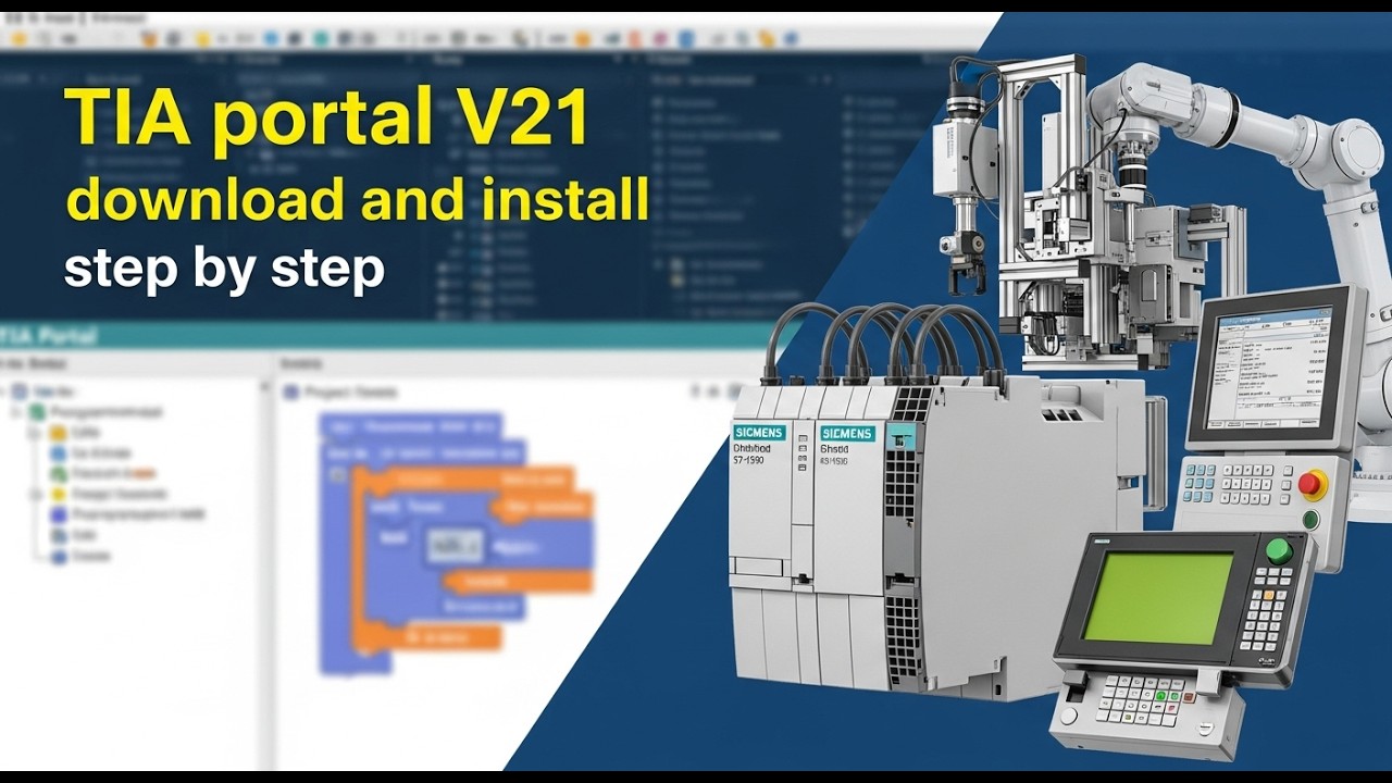 TIA Portal V21 Download and Installation - YouTube