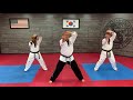 Tae ryong taekwondo beginner hand technique