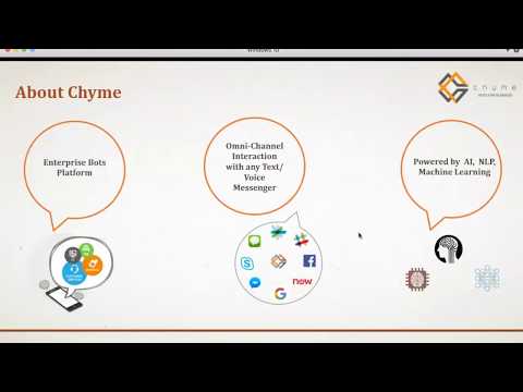 Chyme Webinar: Chatbots