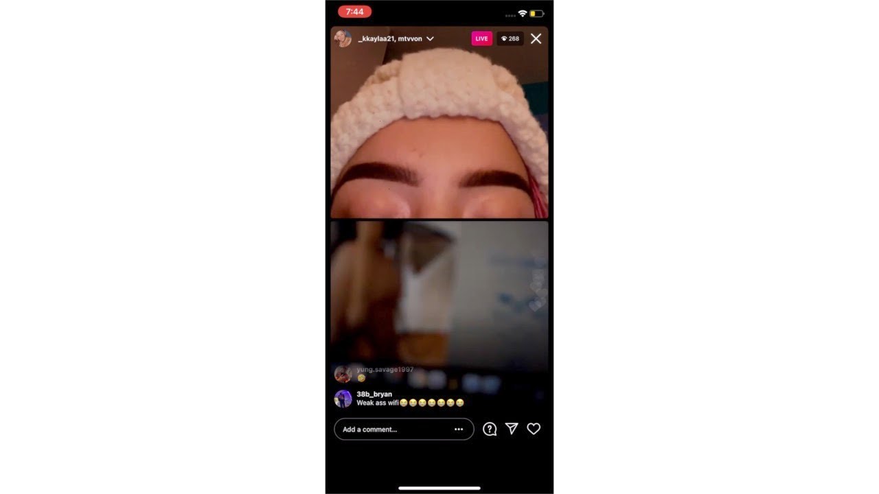 VON EXPOSES KAYLA ONLYFANS PICTURES ON LIVE ! (vonandkay) - YouTube