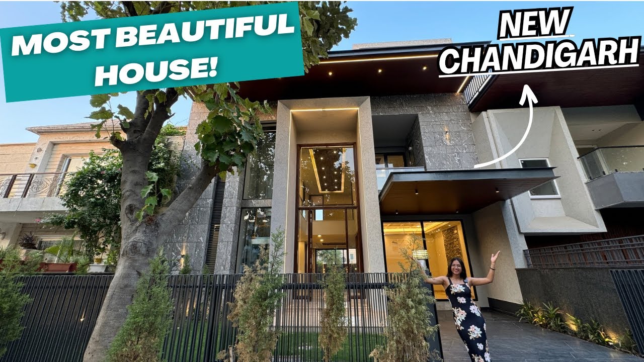 INSIDE of Most beautiful 300 Sq yards villa | Home theatre & Bar area inside | NEW CHANDIGARH