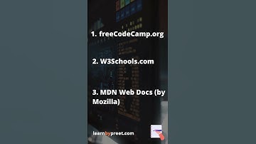 Top 5 Free Websites to Learn Web Development | Best Coding Resources for Beginners