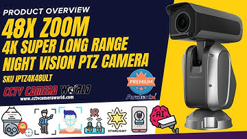 Overview of the Avalonix Ultimate 4K Night Vision PTZ Camera (sku IPTZ4K48ULT)