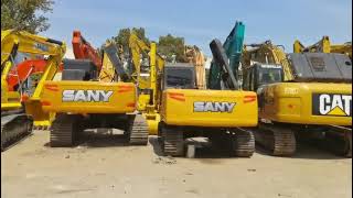 Many excavators available for export from Shanghai! Contact me ..