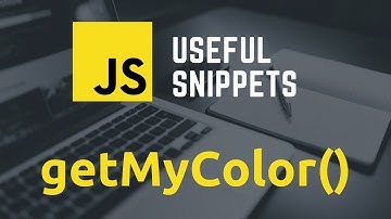 Generate random color with JavaScript