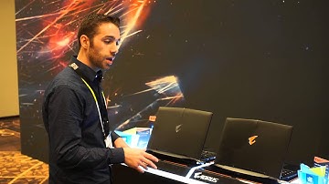 Gigabyte AORUS Gaming Laptops @ CES 2016