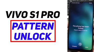 Vivo S1 Pro Pattern Unlock MRT Key