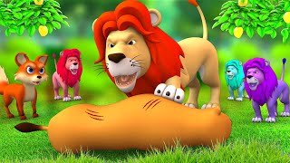 রঙিন সিংহ সৎ মা প্রতিশোধ Colorful Lion Step Mother Revenge 3D Animated Bangla Moral Stories JOJO TV