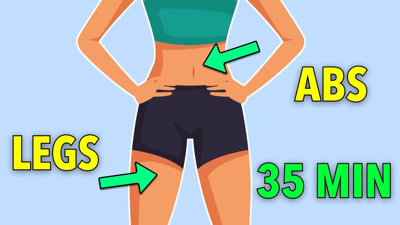 35 MIN LEAN LEGS & FLAT ABS WORKOUT – LOSE FAT, GAIN MUSCLE