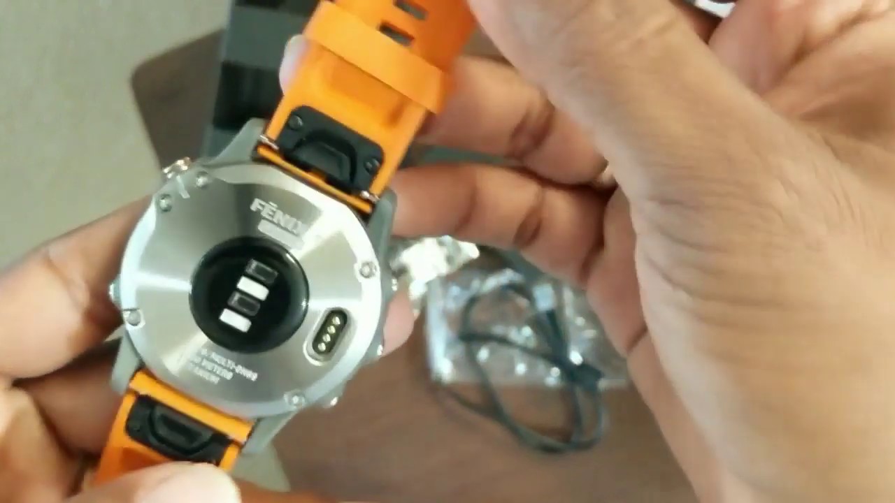 Fenix 6 Titanium Sapphire Orange Unboxing and Impressions -