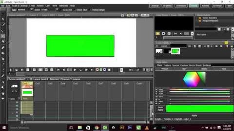 Opentoonz Fade from one color to another TUTORIAL