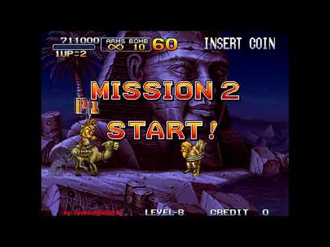 Metal Slug 2: Super Vehicle-001/II (Arcade) - (Longplay - Tarma | Level 8 Difficulty | All Secrets)