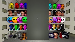 Selene Family, Jundale Pringle, Lobotomy Dash Nextbots, Obunga Nextbot Chase me in Liminal Gmod