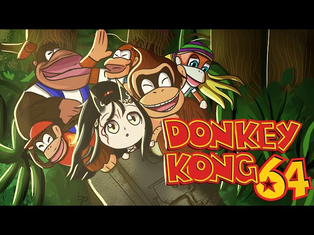 【DONKEY KONG 64】IT FINALLY WORKS【NIJISANJI EN | Vox Akuma】のサムネイル