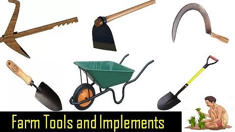Farm tools and implements/Basva