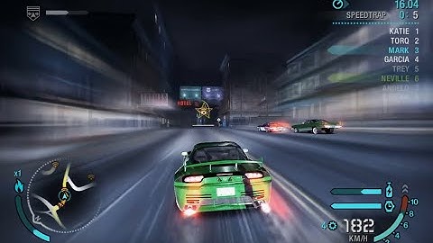 Need For Speed Carbon Endgame - Part 59 - Defensive Race #10 - Foundry Road (Speedtrap)