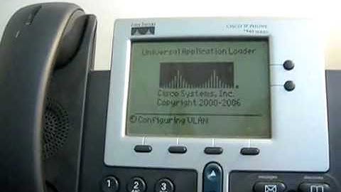 Cisco 7940 working on SIP firmware with Asterisk.