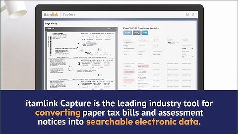 itamlink Capture | Industry-Leading Data Abstraction Tool