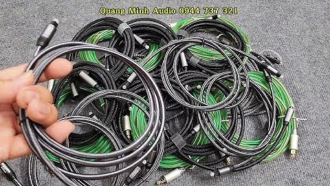 Dây Quang (Optical) Truyền Tải Tín Hiệu Ánh Sáng Chống Nhiễu Điện Cực Tốt