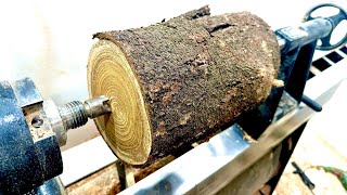 Woodturning -  I've Never Seen Wood Like This Before !!