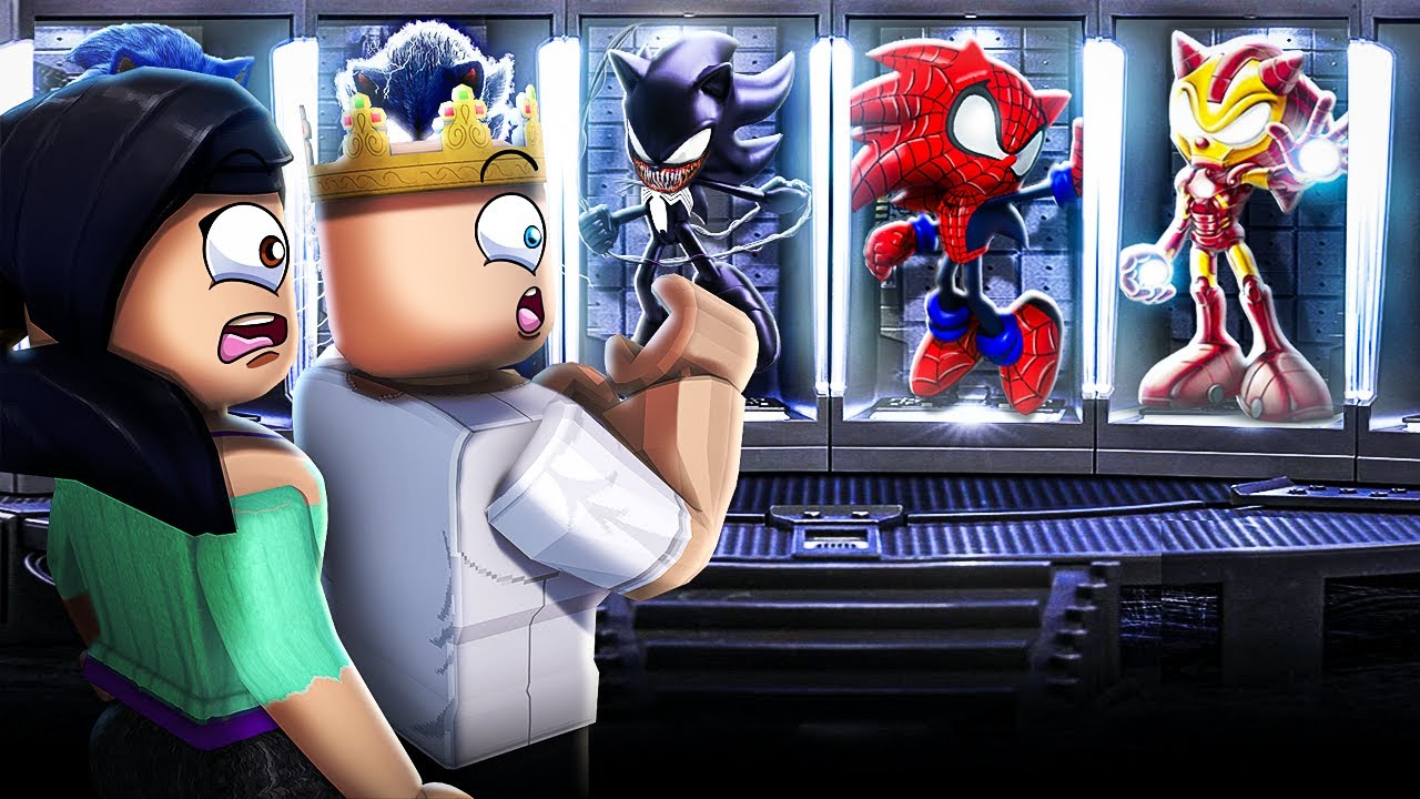 SONIC.EXE VIROU UMA ARANHA GIGANTE NO ROBLOX! (Spider) 