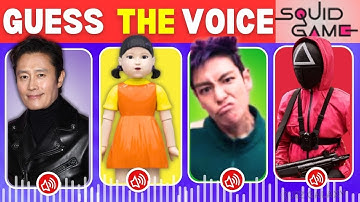 Guess Squid Game 2 Characters by Their Voice & Song ~ Squid Game Season 2 Quiz | Thanos, Player 456