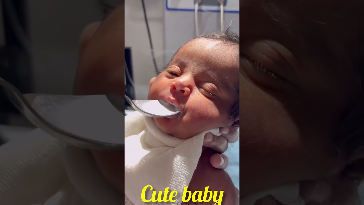 new born cute little baby feeding milk time 🍼❣️💫