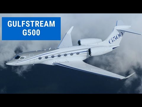 Gulfstream G500. Business Jet. Деловая авиация. Обзор самолёта.  Jet aviation