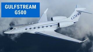 Gulfstream G500. Business Jet. Деловая авиация. Обзор самолёта.  Jet aviation