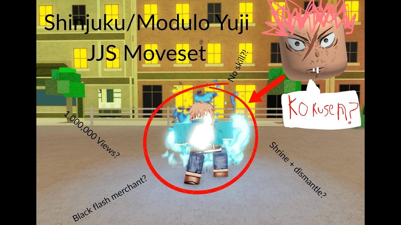 Shinjuku/Modulo Yuji JJS Moveset - Skill Builder