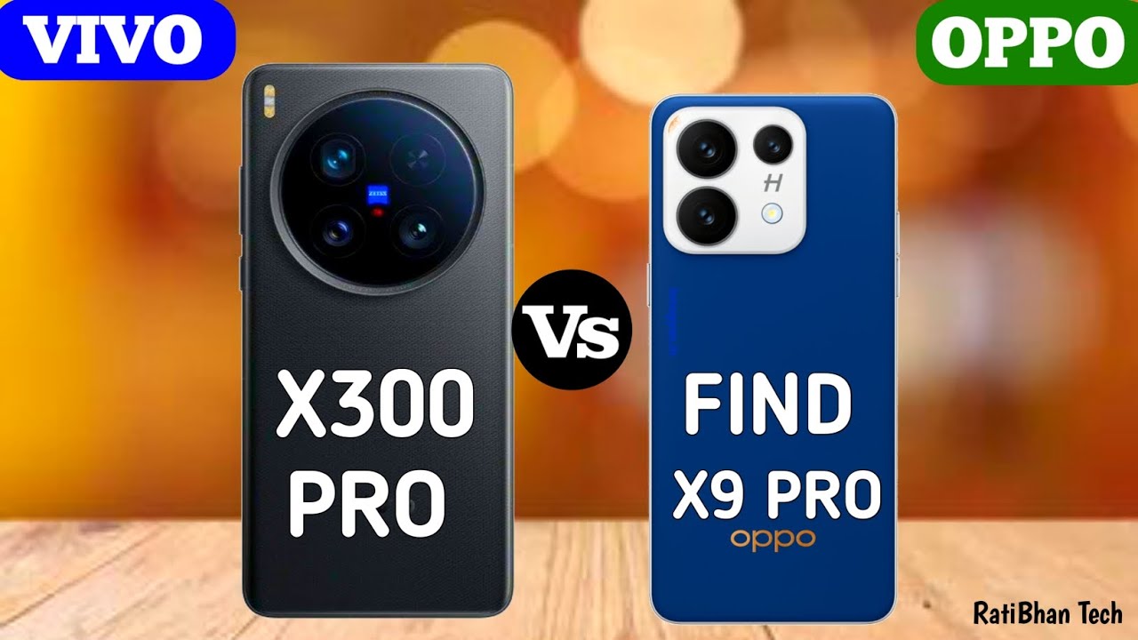 Полное сравнение Vivo X300 Pro и Oppo Find X9 Pro