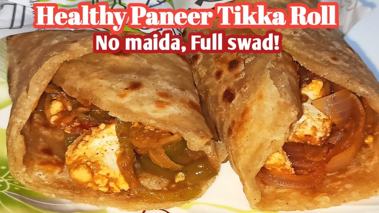 Paneer Tikka Roll Recipe | Street Style Snack Ghar Pe!🔥