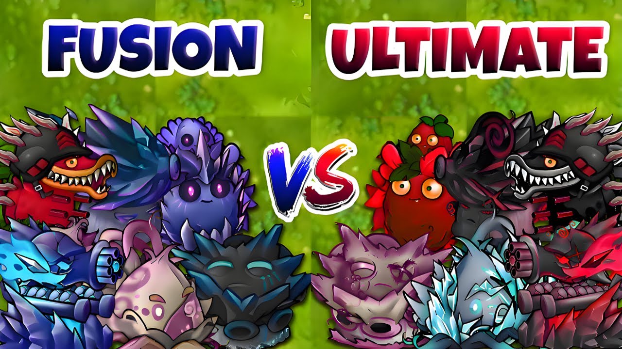 PVZ Fusion 2.3 Challenge - Team ULTIMATE vs FUSION Plants VS 300 ...