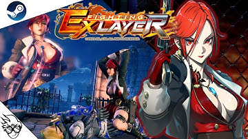 Fighting EX Layer (PC/Steam - 2018) - Sharon [Background Music: Extra] [Playthrough/LongPlay]