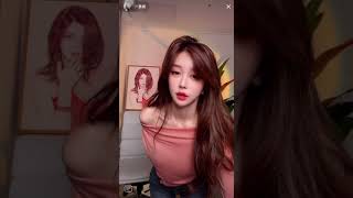 韩国伊素婉 小野猫 抖音 直播舞蹈20211012-3 第二次直播了