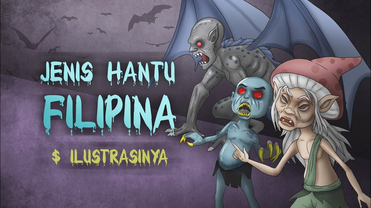 Jenis Hantu  Filipina Ilustrasinya Kartun  Hantu  Cerita 