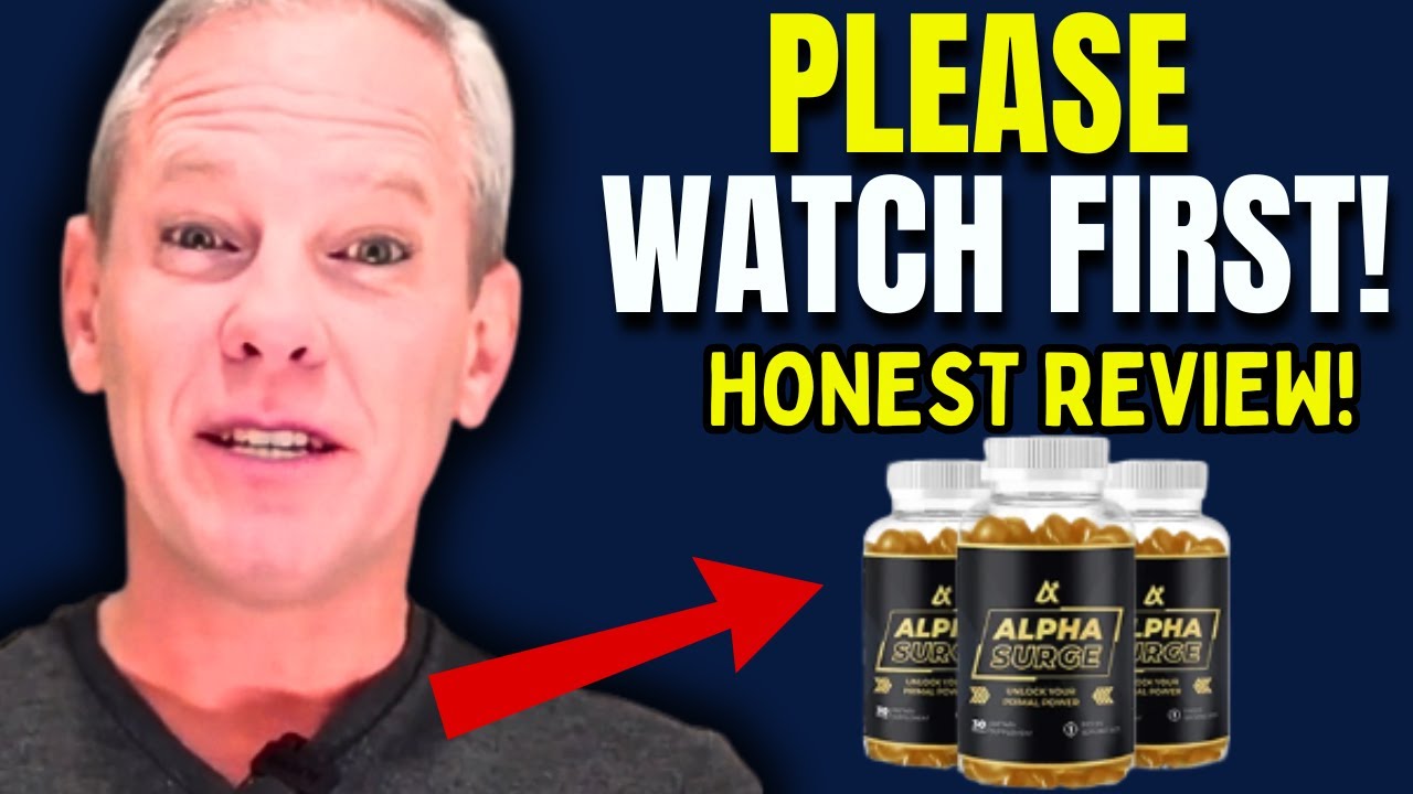 ALPHA SURGE MALE ENHANCEMENT REVIEW– Tried it for 30 days! ((🟠 My Male Vitality Results in 2025 😮👈))