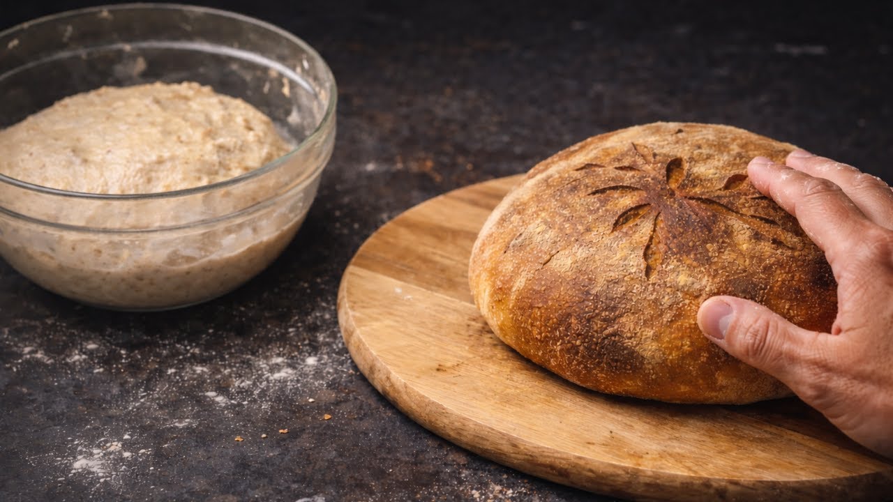 НАЙ-ЛЕСНИЯТ Хляб с Квас у дома - Пълна Рецепта + ВСИЧКИ Тайни!