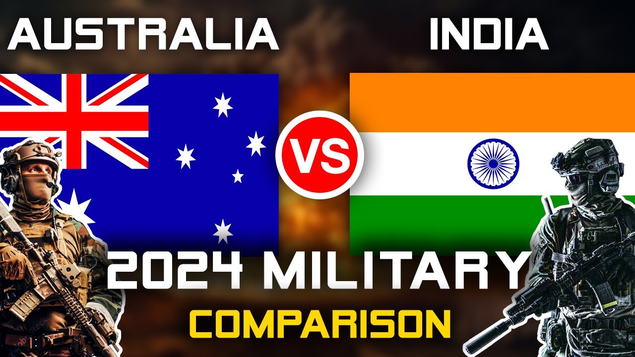 Australia vs India Military Power Comparison 2024 | India vs Australia Military Power 2024