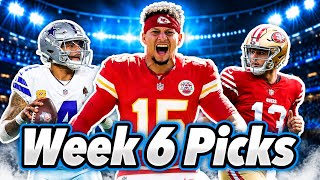 2026 NFL Week 6 Predictions and Picks