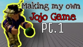 Making my own jojo game - pt.1