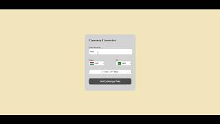 Currency Converter | HTML | CSS | JS | Project