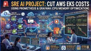 SRE AI Project: Cut AWS EKS Costs Using Prometheus & Grafana (CPU/Memory Optimization)