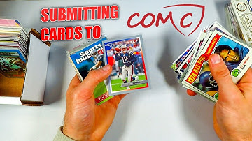 Submitting My First Sports Cards to COMC! Football, Basketball, Baseball & Hockey Cards!
