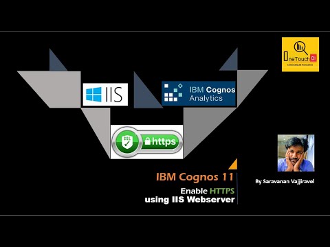 IBM Cognos 11 - Admin | Enable HTTPS using IIS Server with Self Signed Certificate - Tutorial 4