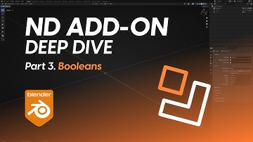 Blender ND Add-on Deep Dive — Part 3 (Booleans)
