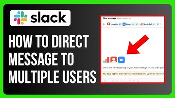 How to Direct Message Multiple Users in Slack